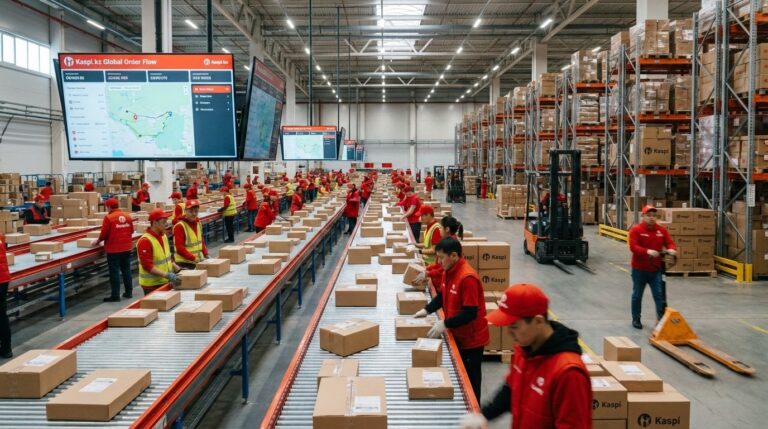 Kaspi логистика