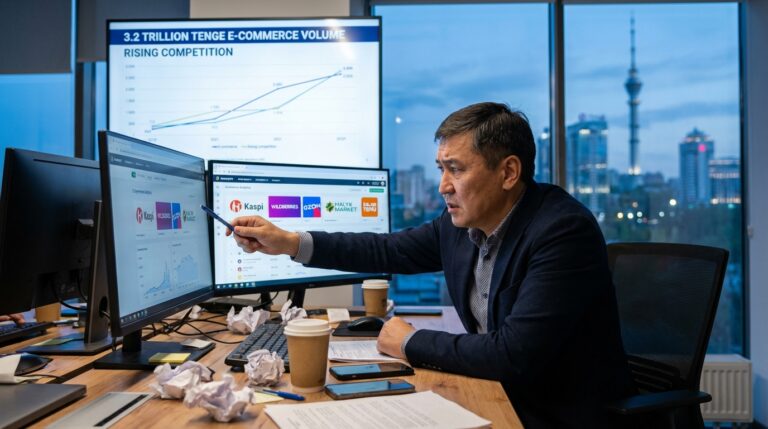 рынок онлайн-торговли Казахстан