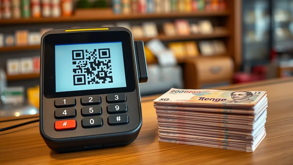 Терминал оплаты с QR-кодом и наличные тенге — налог на безналичные платежи в Казахстане
