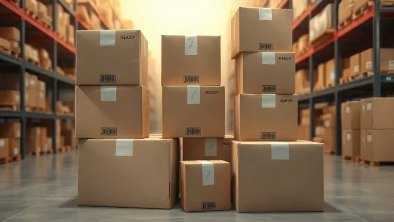 Посылки с Temu и AliExpress в Казахстане — коробки на складе