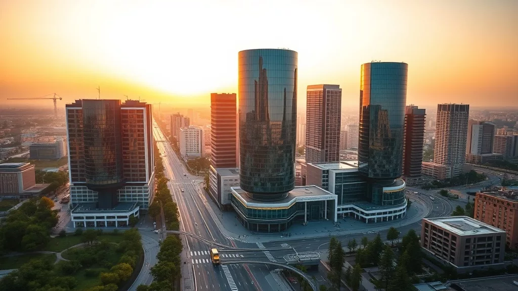 Деловой район Ташкента — центр Digital Uzbekistan 2026