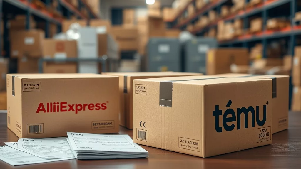 Посылки с Temu и AliExpress на таможенном досмотре в Казахстане 2026