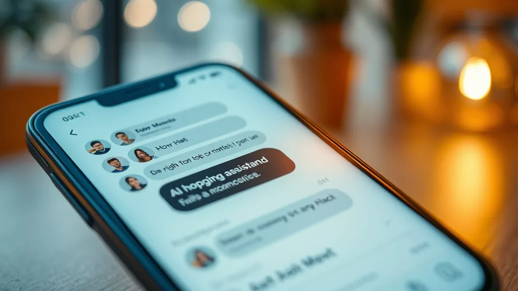 Экран смартфона с чатом Kasper Kaspi AI помощник в приложении маркетплейса
