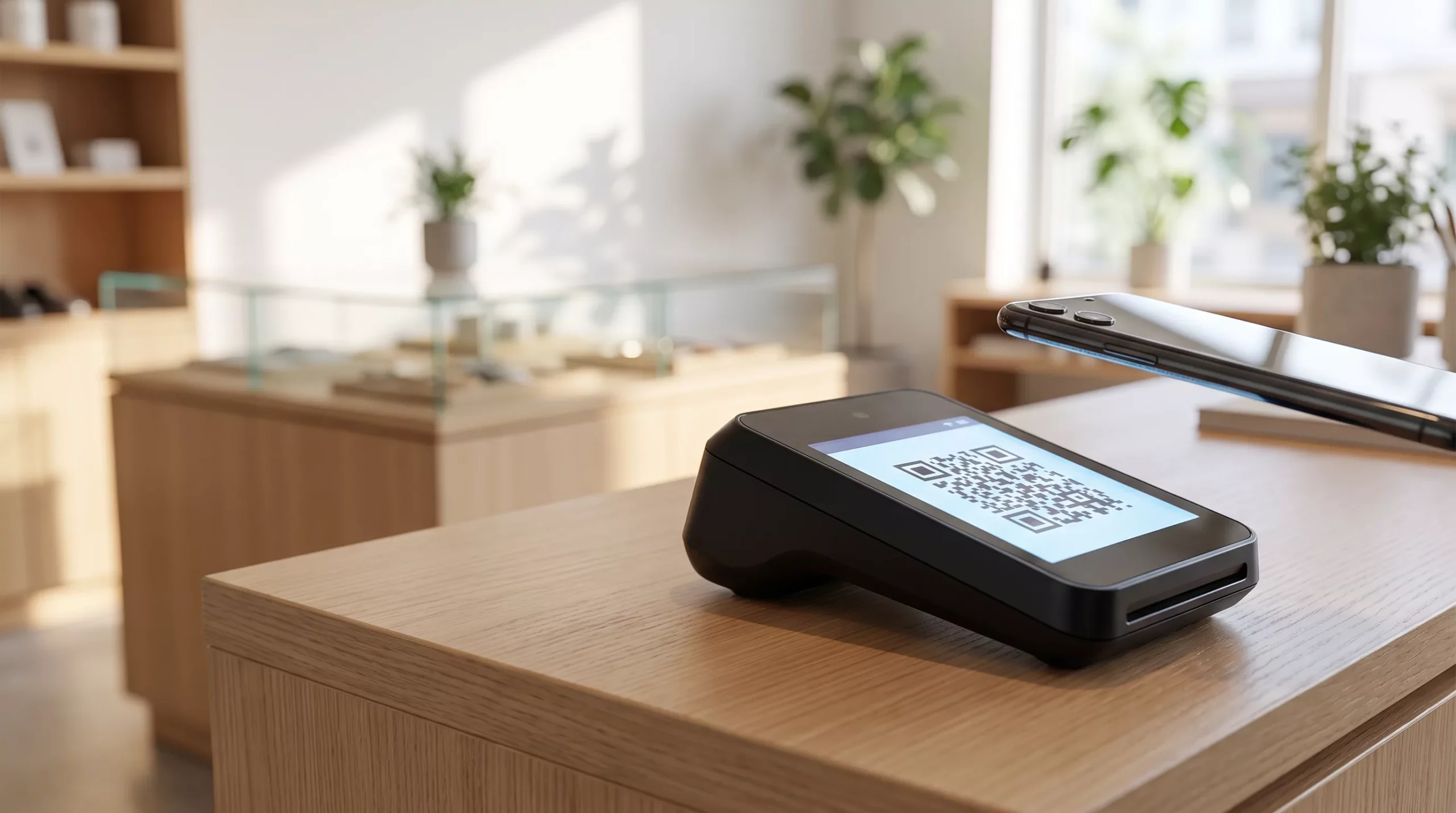Терминал Kaspi POS принимает оплату Kaspi QR других банков в магазине