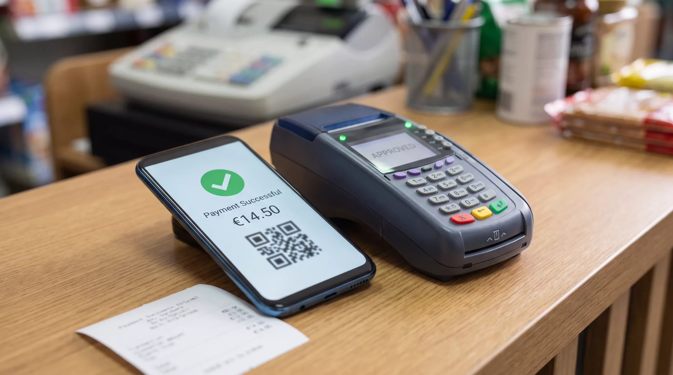Проверка статуса оплаты через Kaspi QR на терминале в магазине