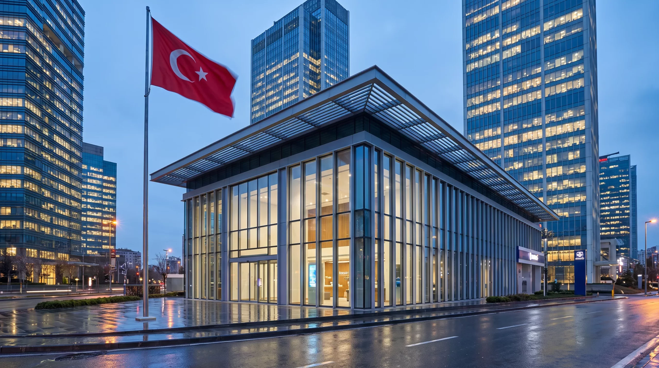 Freedom Bank Турция: офис банка после переименования Turkish Bank A.Ş.